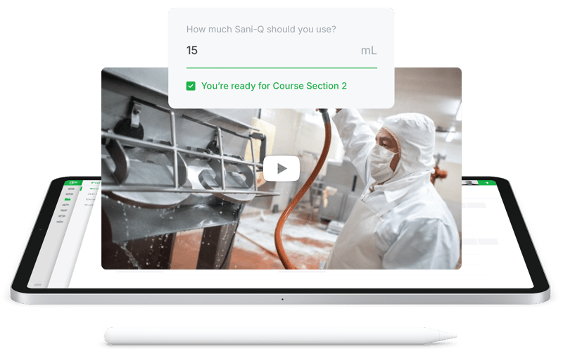 Digital food safety training records and course management Provision 2-min