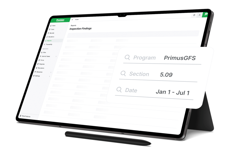 GFSI Document Lookup Provision-min