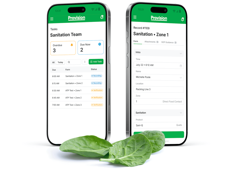 Get a demo of Provision to see food safety automation in practice-min