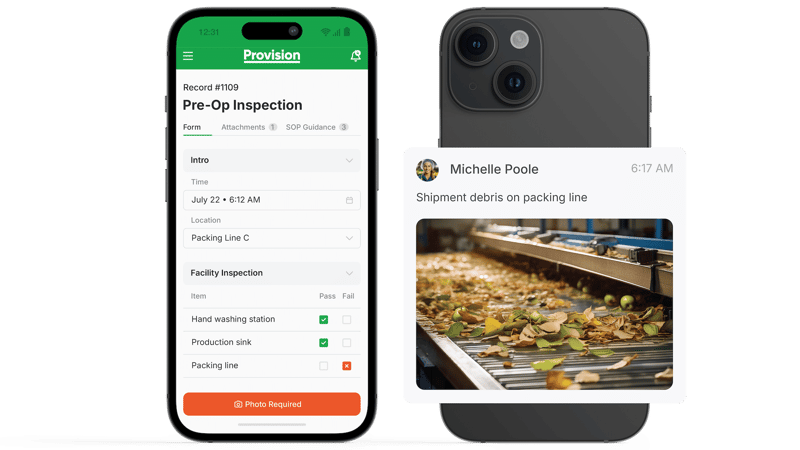 Intuitive fast records for FSQA with picture markup Provision-min