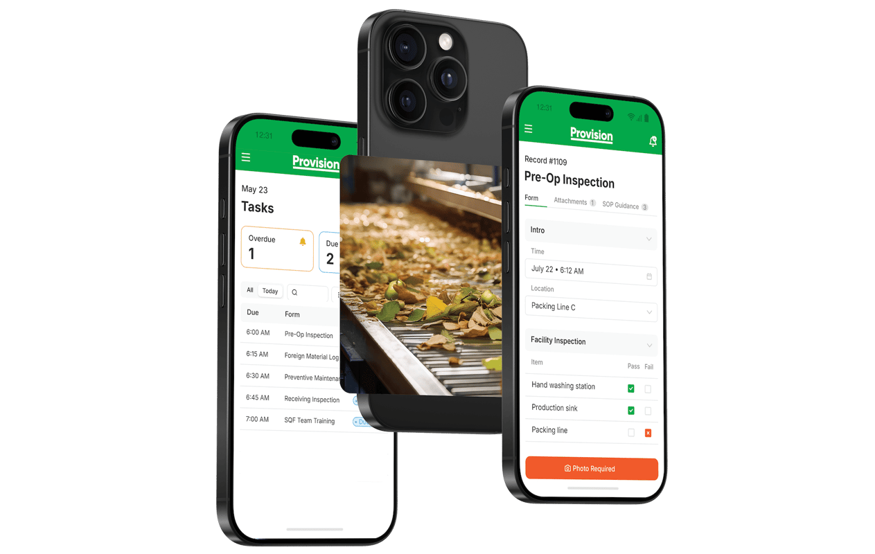 Provision digital food safety solutions for frontline adoption-min