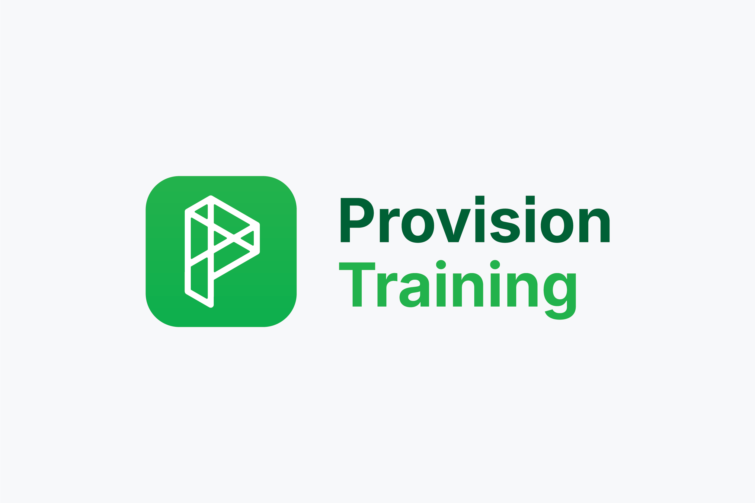 Provision training light grey bg