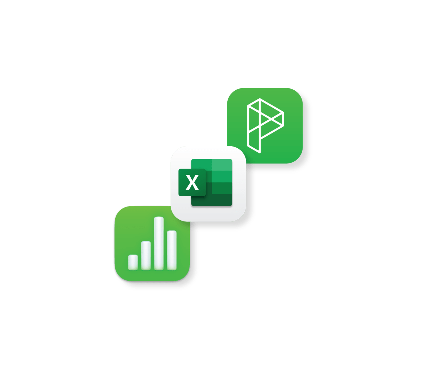 Provision icon excel icon numbers icon