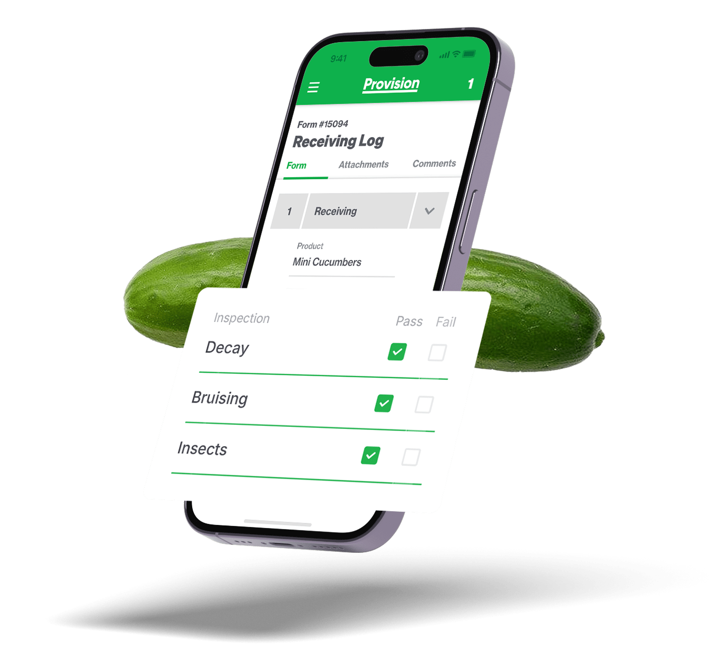 QA inspections inside traceability records Provision 2-min QA inspections inside traceability records Provision 2-min